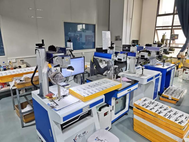 HOME Laser marking machines for brand logo engraving on eyewear frames