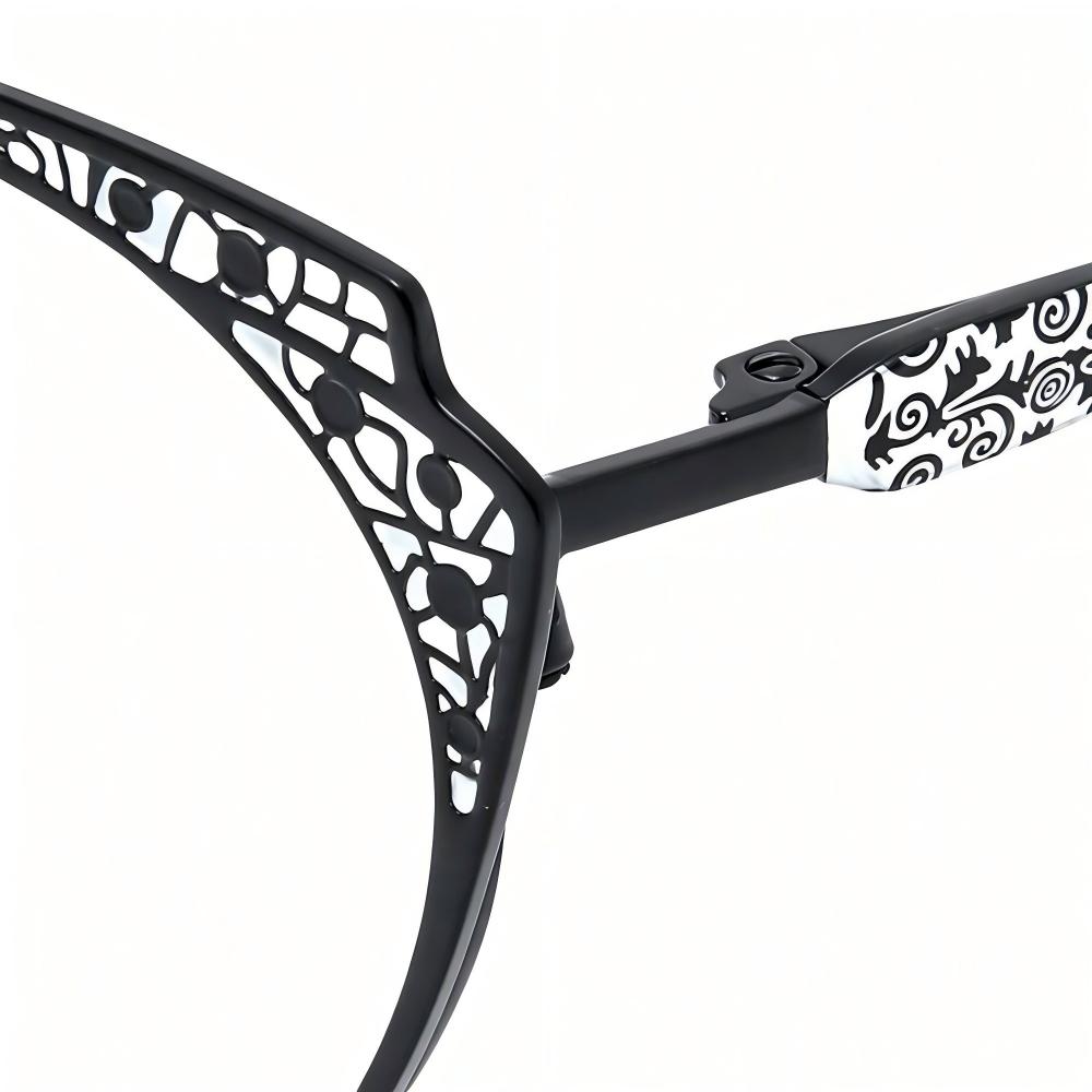mellume women metal cutout cat eye eyeglasses meew017 detail mellume women metal cutout cat eye eyeglasses meew017 detail