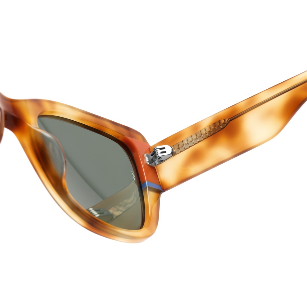 amber color blocked wide temple cat eye acetate sunglasses meew034 hinge amber color blocked wide temple cat eye acetate sunglasses meew034 hinge