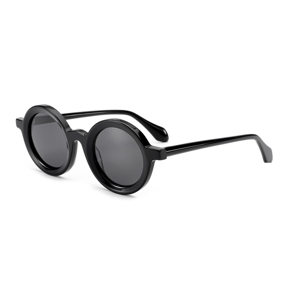 bold thick rim keyhole bridge round acetate sunglasses meew030 side bold thick rim keyhole bridge round acetate sunglasses meew030 side