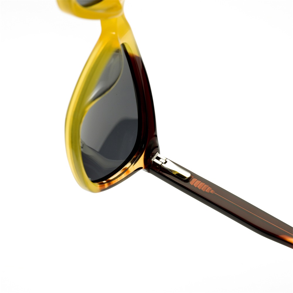 dual tone multi layer acetate lamination cat eye sunglasses meew029 hinge dual tone multi layer acetate lamination cat eye sunglasses meew029 hinge