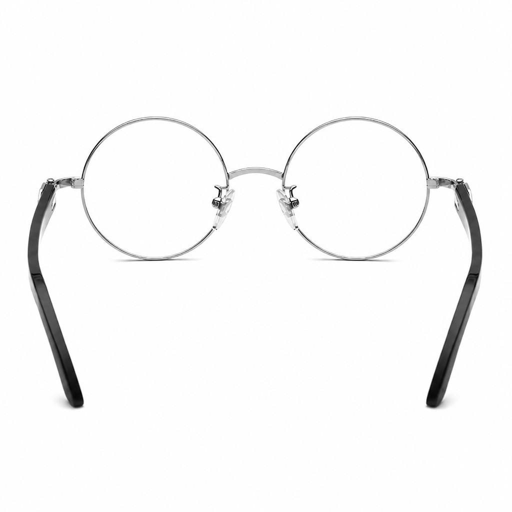 Custom Round Buffalo Horn Glasses Frames Top View Custom Round Buffalo Horn Glasses Frames Top View - Custom Eyewear Manufacturer