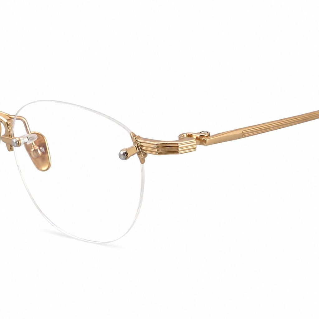 Custom Luxury Rimless Pure Titanium Glasses Corner View Custom Luxury Rimless Pure Titanium Glasses Corner View - Custom Eyewear Manufacturer