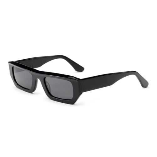 mellume chunky narrow rectangular sunglasses meew020 side