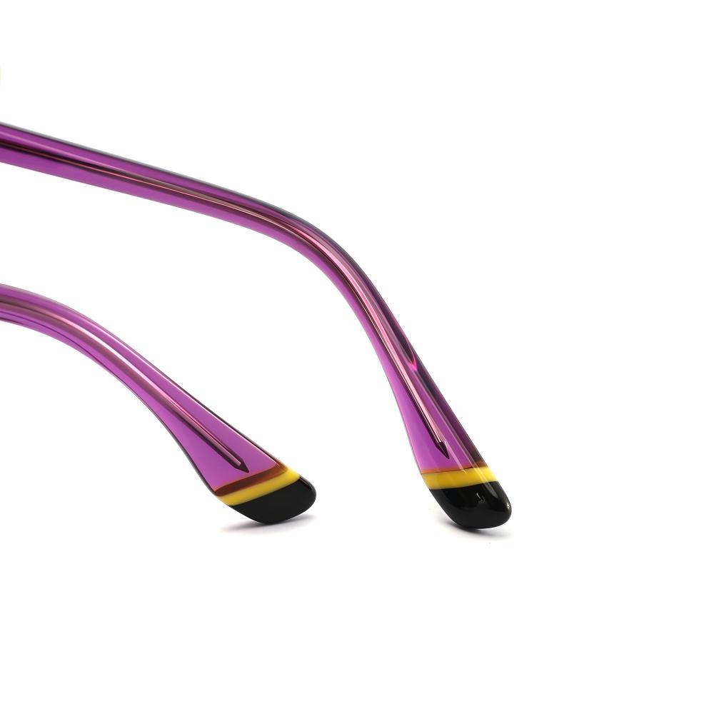 mellume silk screen printed transparent purple acetate sunglasses meew026 temple tip mellume silk screen printed transparent purple acetate sunglasses meew026 temple tip