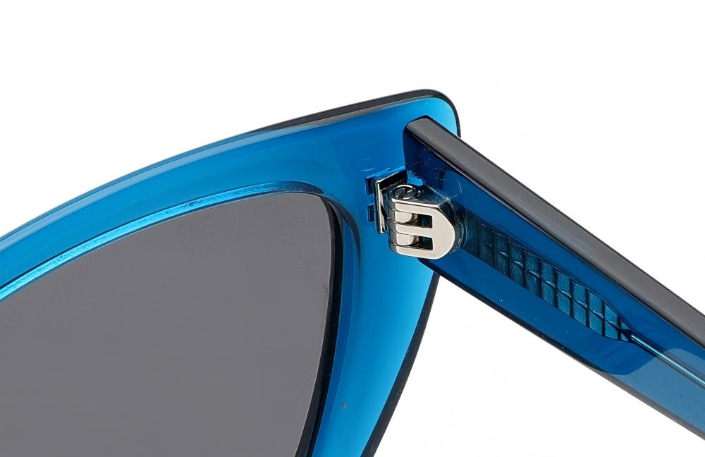 mellume transparent blue cat eye sunglasses tac lens meew022 hinge mellume transparent blue cat eye sunglasses tac lens meew022 hinge