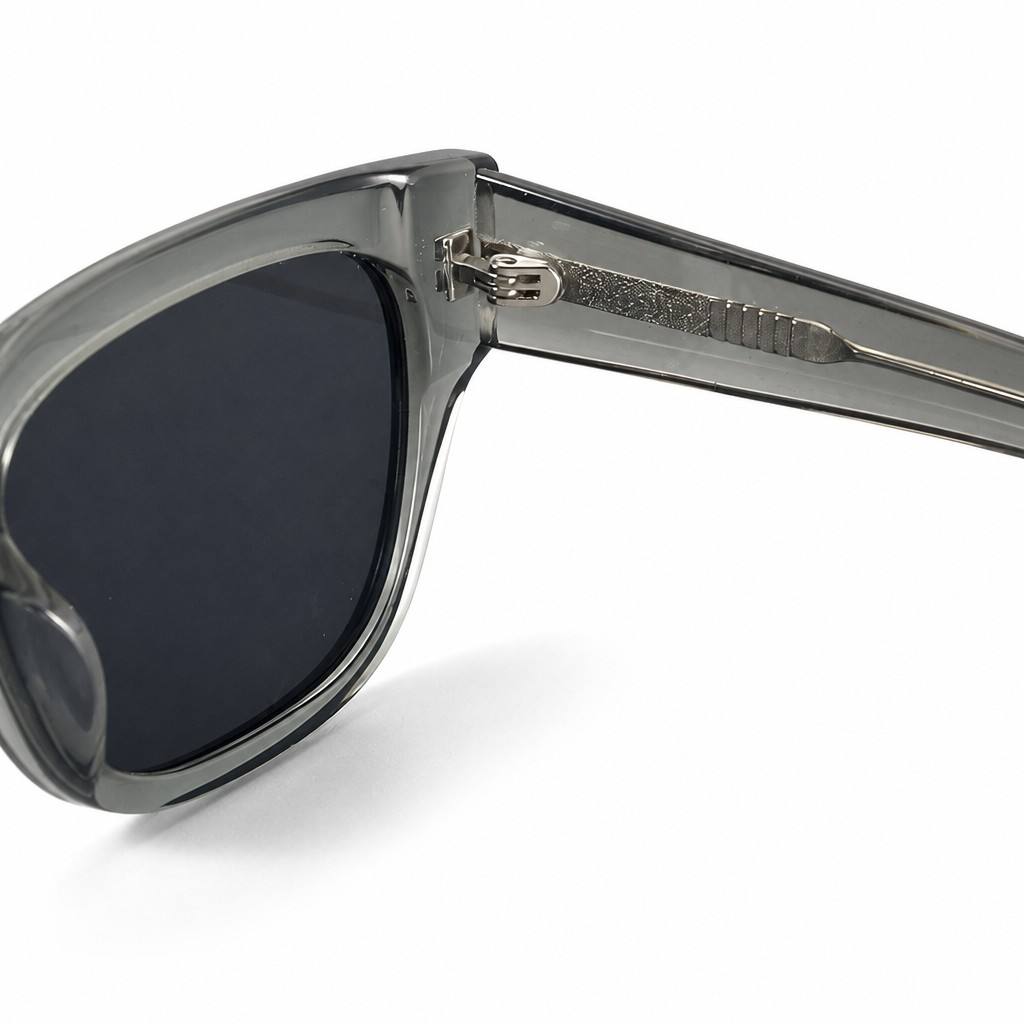 Custom Modern Urban Geometric Acetate Polarized Sunglasses Hinge Detail Custom Modern Urban Geometric Acetate Polarized Sunglasses Hinge Detail - Custom Eyewear Manufacturer