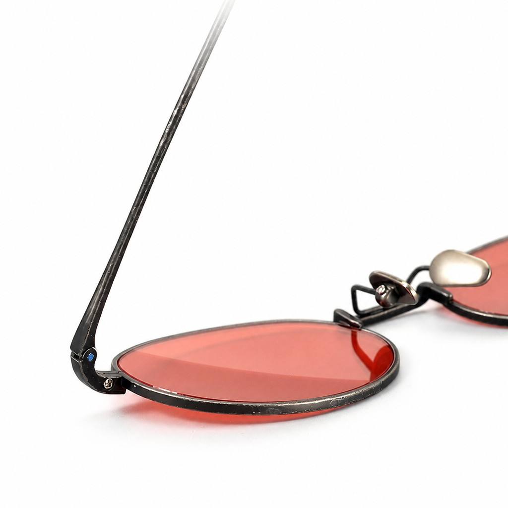 Custom Ultra Light Pure Titanium Sunglasses Titanium Nose Pad Detail Custom Ultra Light Pure Titanium Sunglasses Titanium Nose Pad Detail - Custom Eyewear Manufacturer