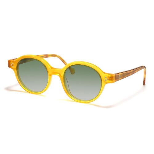 unisex oval vintage premium translucent acetate sunglasses meew031 side