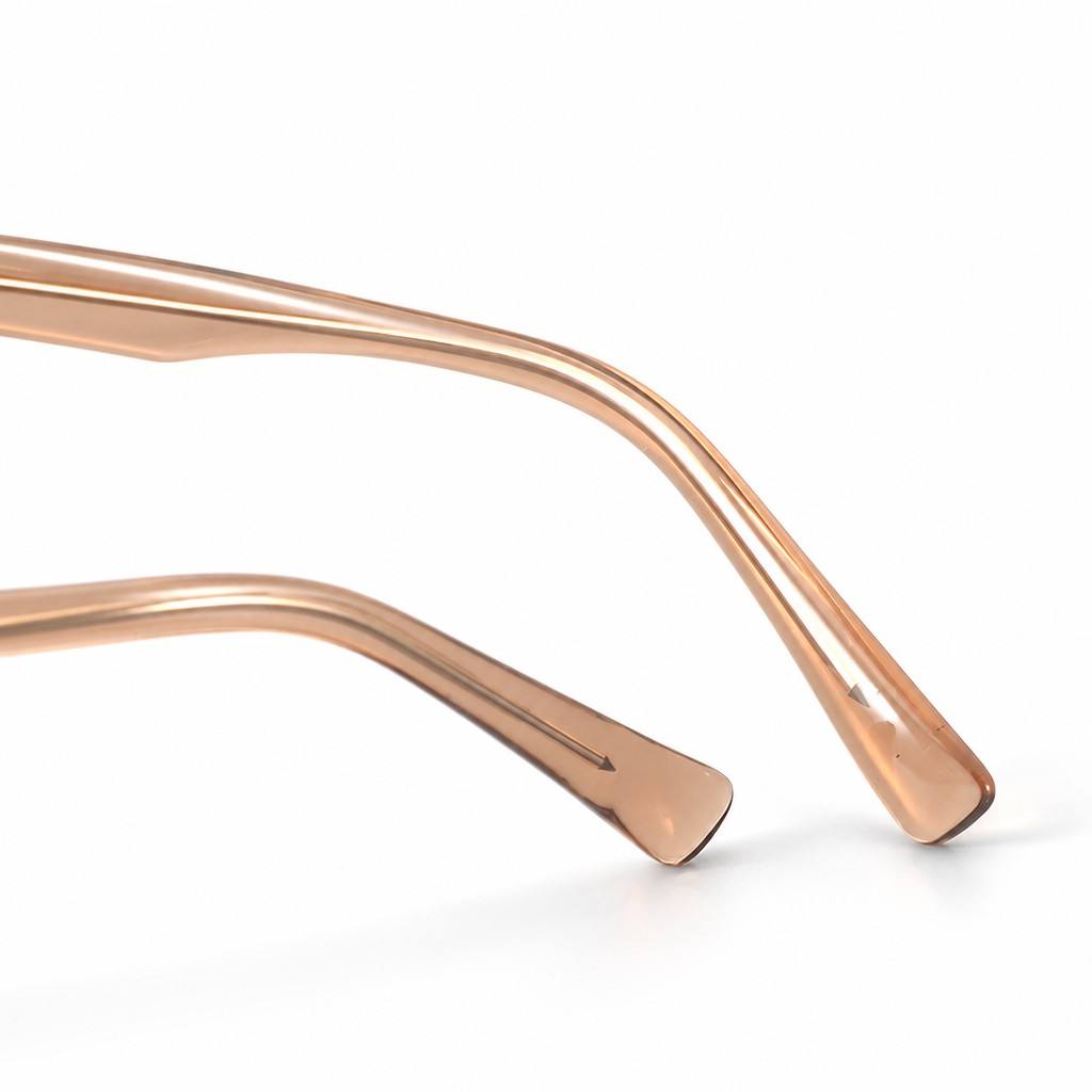 Custom Vintage Oval Acetate Sunglasses Temple Tip Detail Custom Vintage Oval Acetate Sunglasses Temple Tip Detail - Custom Eyewear Manufacturer
