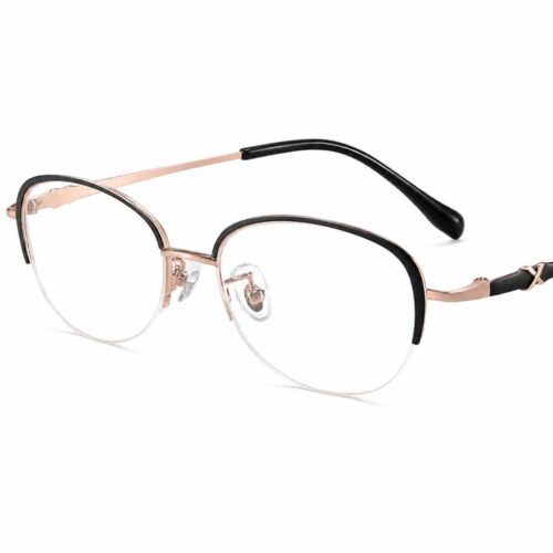 Custom Women Progressive Multifocal Reading Glasses Anti Blue Light Main View - Custom Eyewear Manufacturer