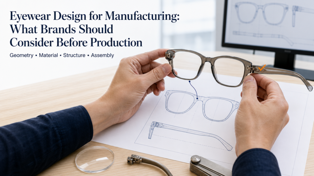 Eyewear Design for Manufacturing Concept - OEM/ODM Eyewear Factory