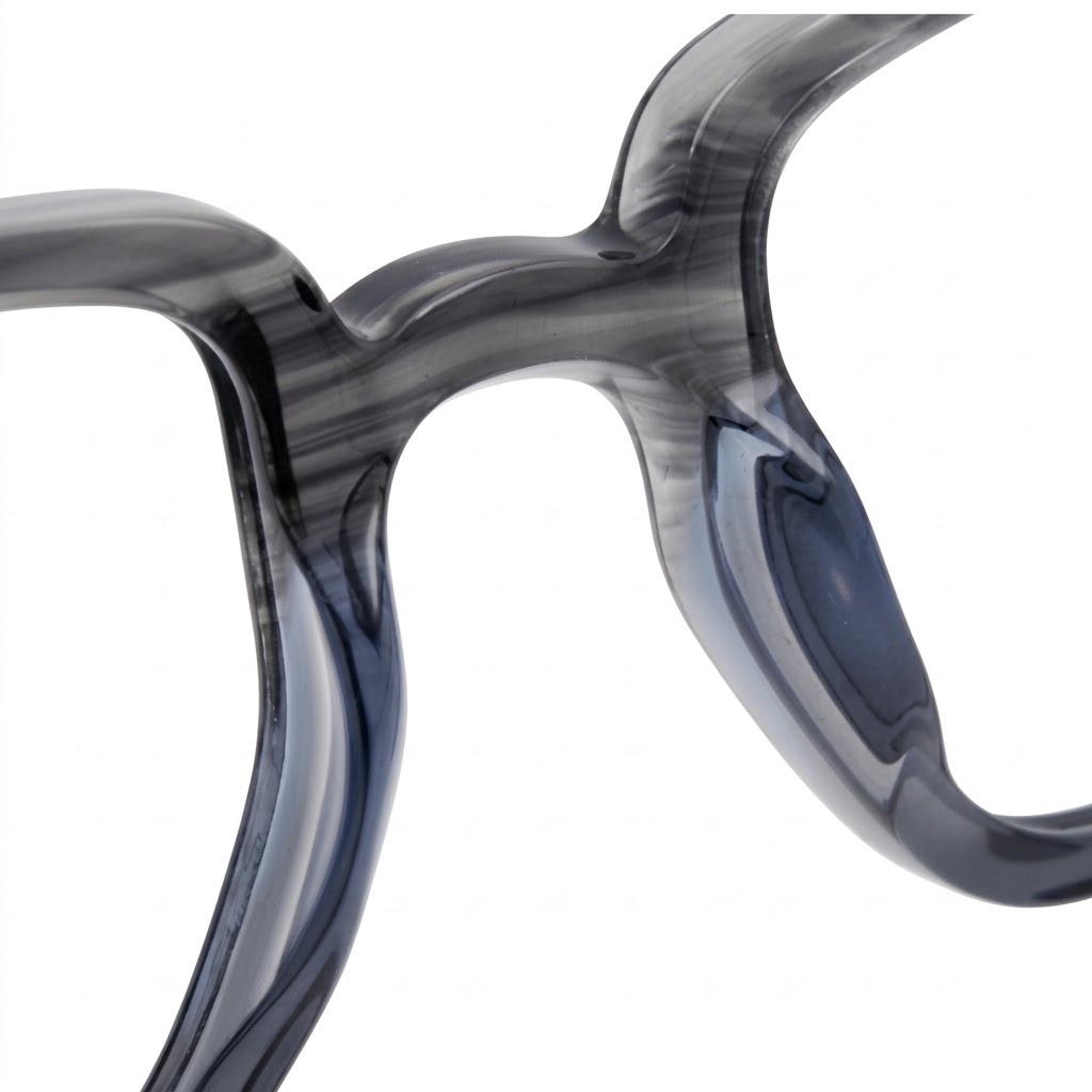 Gradient Acetate Handcrafted Eyeglasses Square Optical Frame MEEW137 Nose Pad Gradient Acetate Handcrafted Eyeglasses Square Optical Frame MEEW137 Nose Pad - OEM/ODM Eyewear Factory