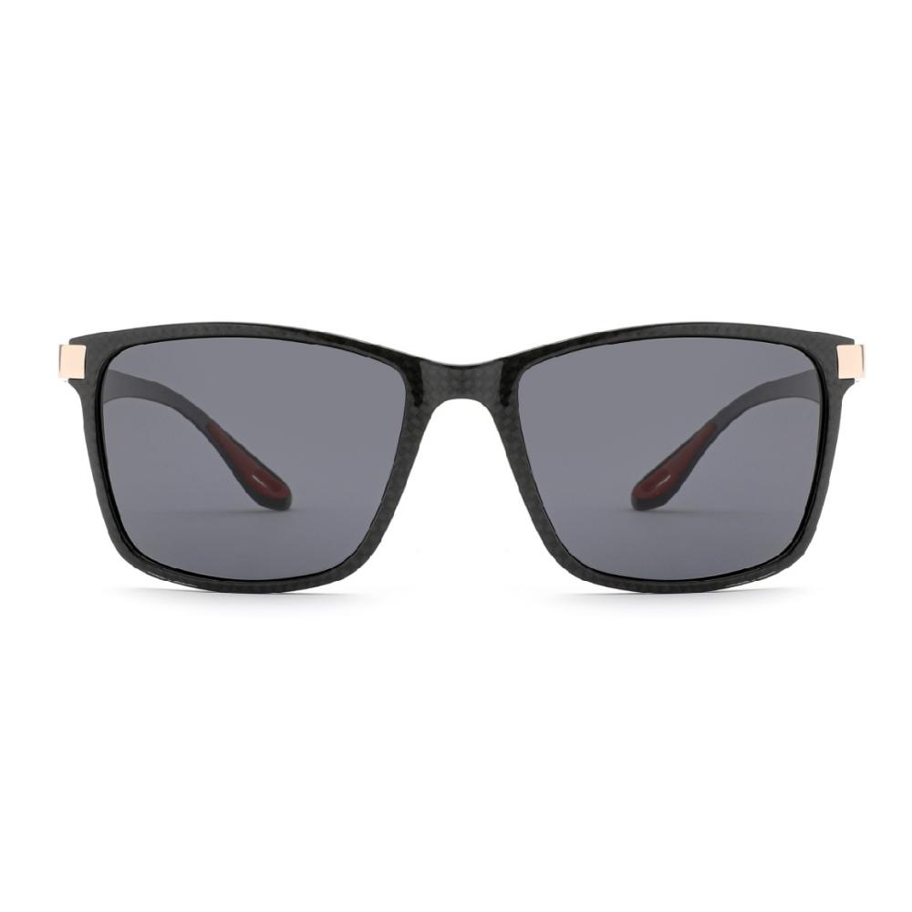 Modern Sport Luxury Unisex Carbon Fiber Sunglasses Front View Modern Sport Luxury Unisex Carbon Fiber Sunglasses Front View - White Label Eyewear Supplier