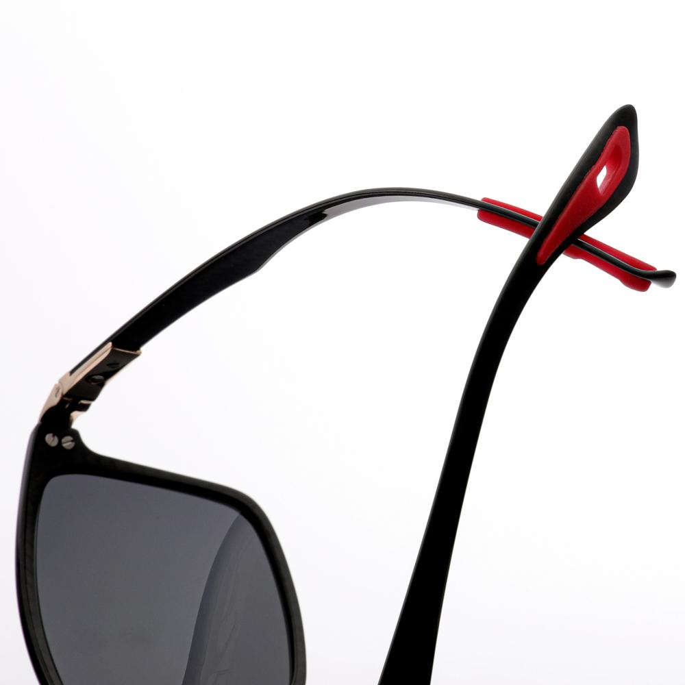 Modern Sport Luxury Carbon Fiber Sunglasses Temple Detail Modern Sport Luxury Carbon Fiber Sunglasses Temple Detail - White Label Eyewear Supplier