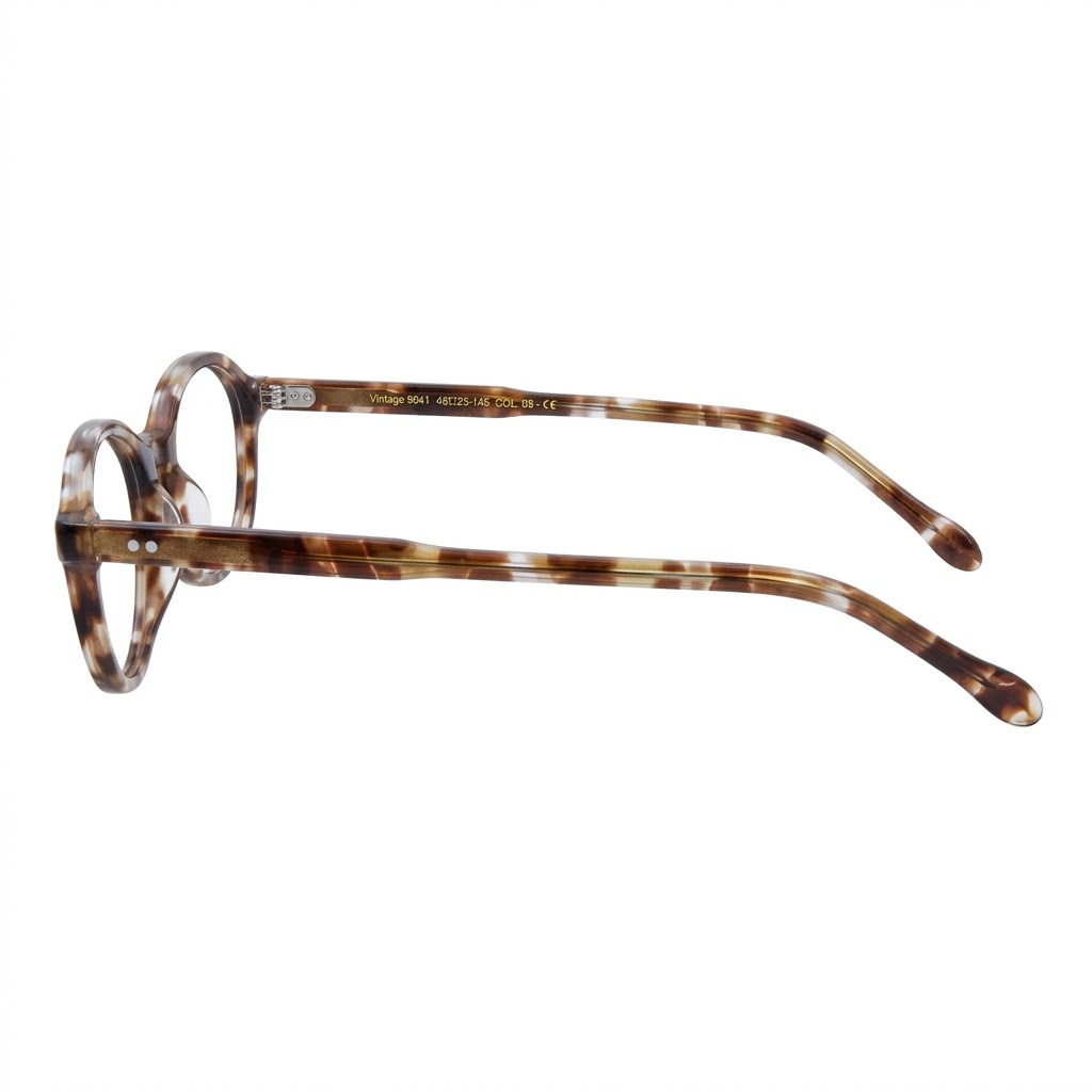 Retro Tortoiseshell Prescription Glasses Frame Unisex MEEW141 Temple Display Retro Tortoiseshell Prescription Glasses Frame Unisex MEEW141 Temple Display - OEM/ODM Eyewear Factory