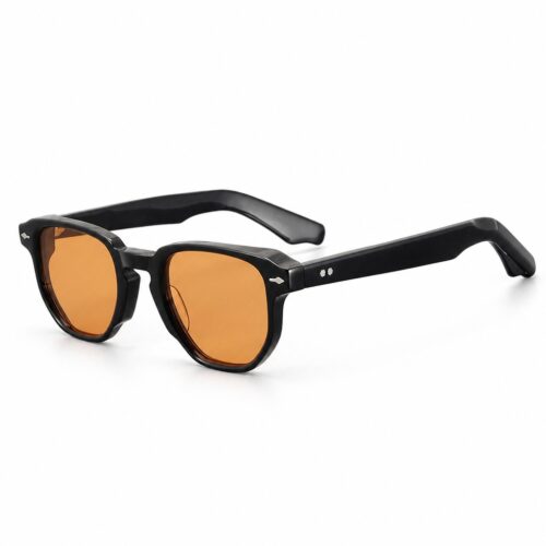 Vintage Workwear Chunky Acetate Sunglasses Side View - Contract Eyewear Manufacturer