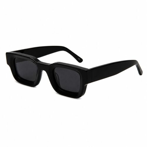 Women Vintage Premium Acetate Small Square Y2K Sunglasses Side View - White Label Eyewear Supplier