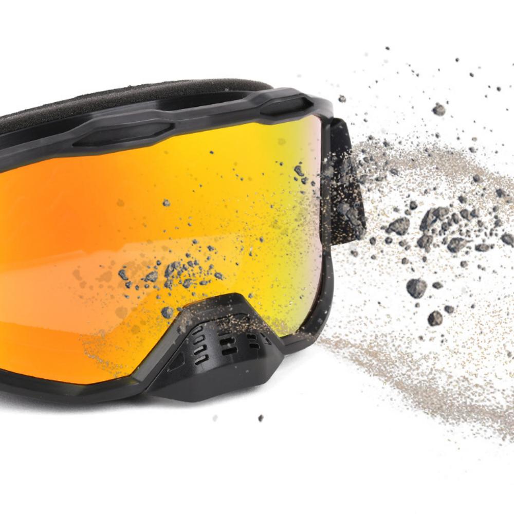 Dual Layer Ski Goggles with Detachable Nose Guard MEEW158 Function View Dual Layer Ski Goggles with Detachable Nose Guard MEEW158 Function View - Custom Eyewear Manufacturer