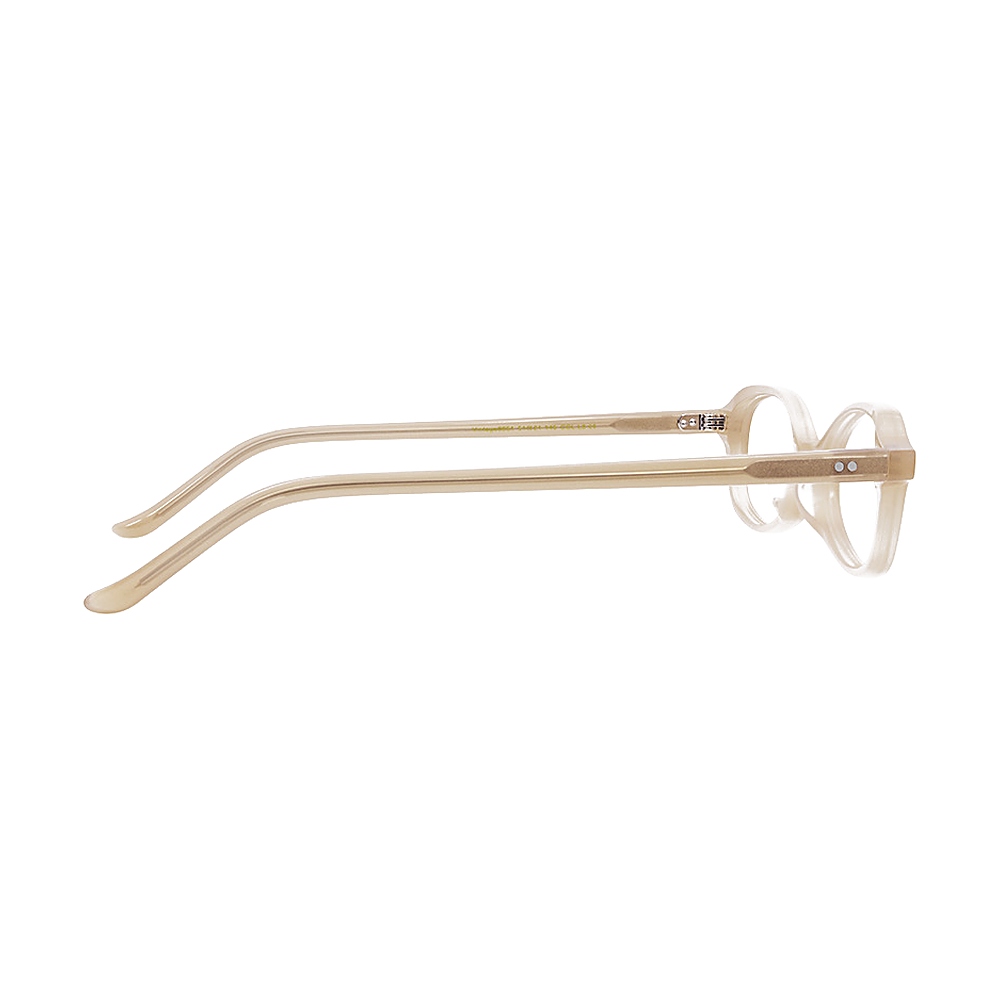 Handcrafted Slanted Geometric Oval Optical Acetate Frame MEEW152 Temple Display Handcrafted Slanted Geometric Oval Optical Acetate Frame MEEW152 Temple Display - OEM/ODM Eyewear Factory