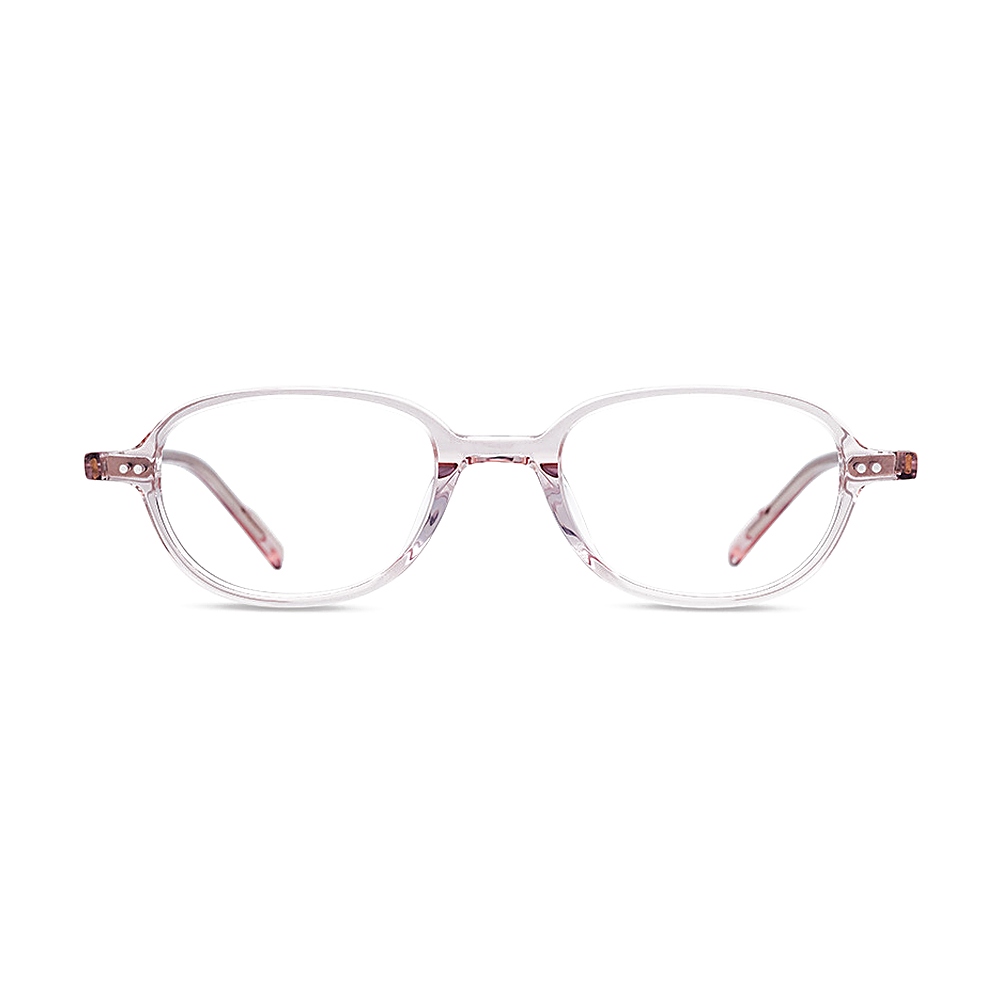 Korean Style Soft Square Translucent Pink Eyewear MEEW150 Front View Korean Style Soft Square Translucent Pink Eyewear MEEW150 Front View - OEM/ODM Eyewear Factory