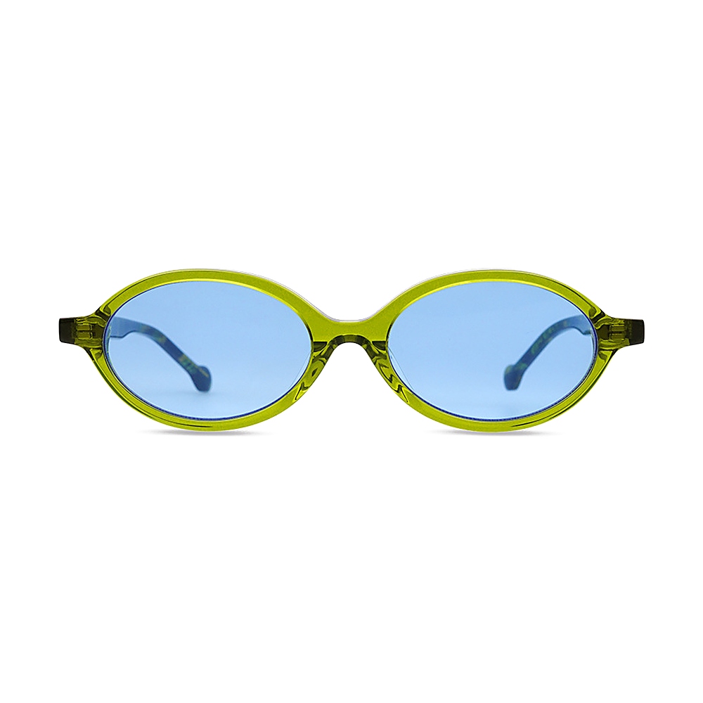 Retro Cat Eye Oval Acetate Sunglasses Unisex UV400 MEEW145 Front View Retro Cat Eye Oval Acetate Sunglasses Unisex UV400 MEEW145 Front View - White Label Eyewear Supplier