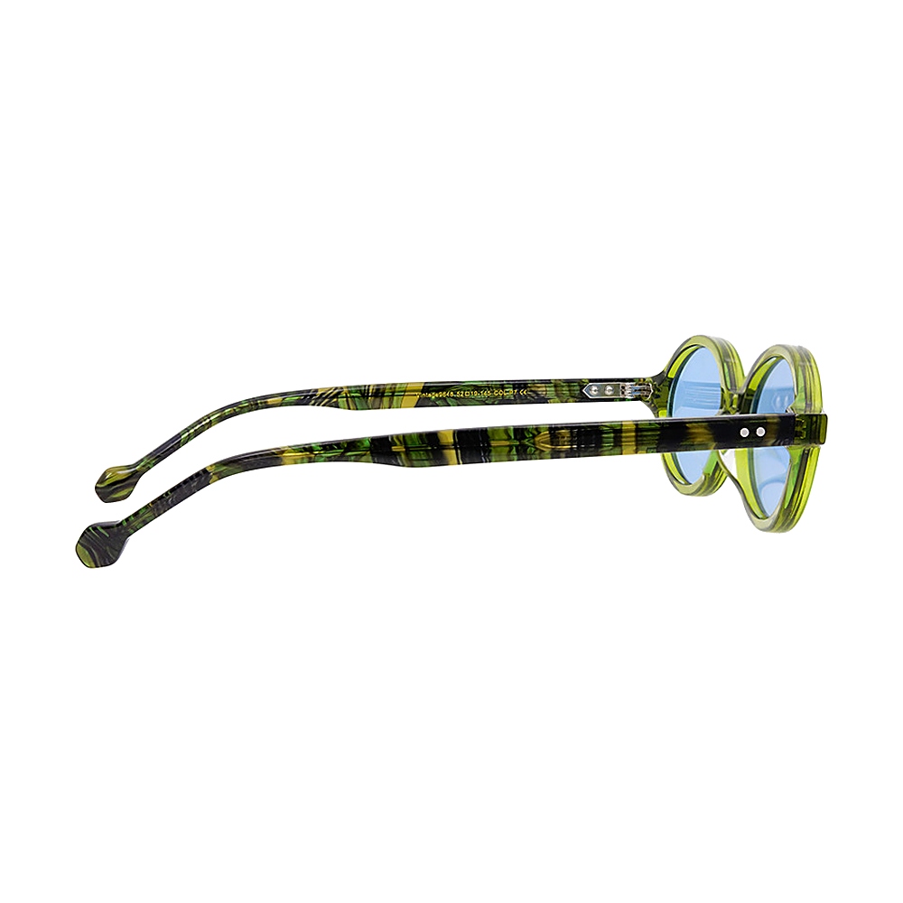 Retro Cat Eye Oval Acetate Sunglasses Unisex UV400 MEEW145 Side View Retro Cat Eye Oval Acetate Sunglasses Unisex UV400 MEEW145 Side View - OEM/ODM Eyewear Factory